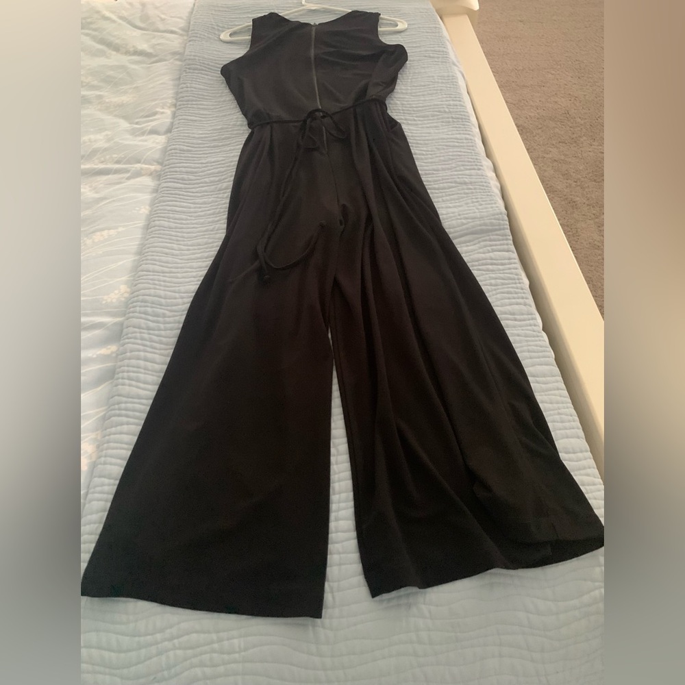 Black dressy jumpsuit. Size 8. Gabby Skye
